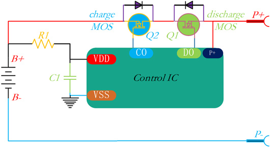單節(jié)鋰電池保護(hù)