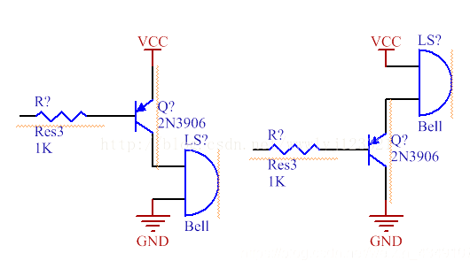 pnp與npn開關電路