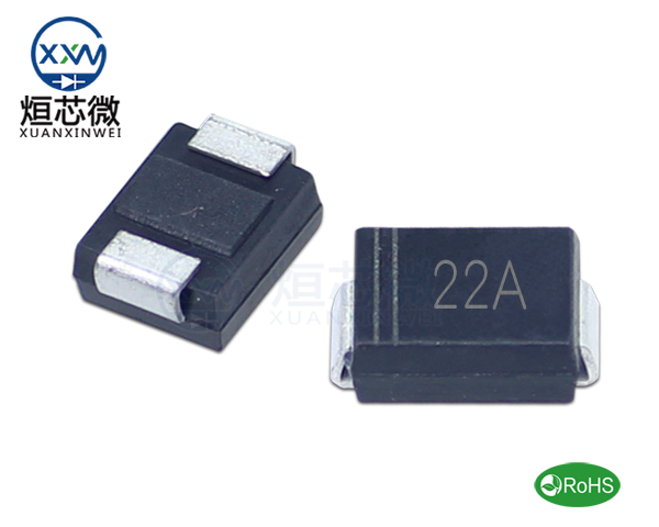 P6SMB22A參數,TVS二極管P6SMB22A瞬態(變)抑制二極管